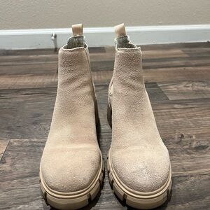 Steve Madden Tan Ankle Booties